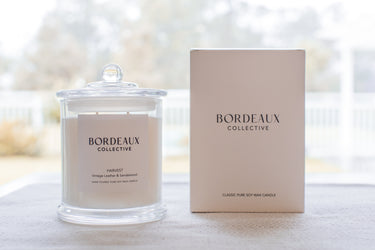 HARVEST - Vintage Leather & Sandalwood Classic Candle